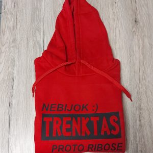 Džemperis: Nebijok trenktas proto ribose