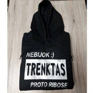 Džemperis: Nebijok trenktas proto ribose