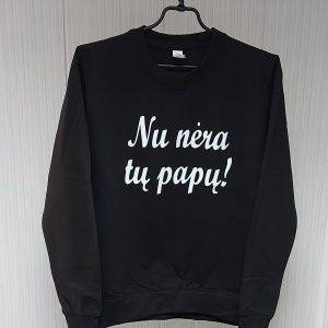 Džemperis: Nu nėra tų papų