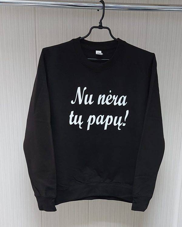 Džemperis: Nu nėra tų papų