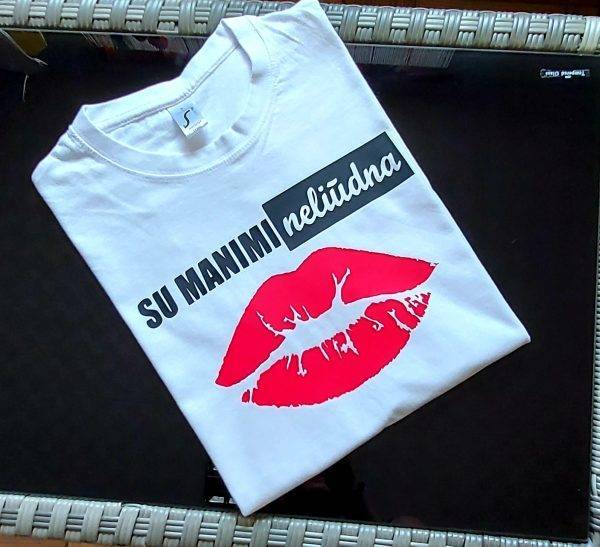 Marškinėliai: Su manimi ne liūdna