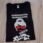 Marškinėliai: Gražiausios, fainiausios gimsta liepą