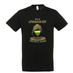 Marškinėliai: I/m a Lithuanian guy