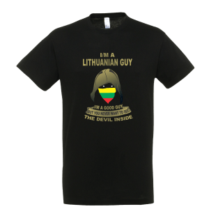 Marškinėliai: I/m a Lithuanian guy