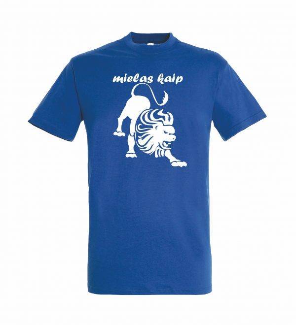 Marškinėliai: Ramus kaip liūtas