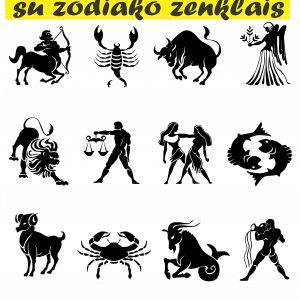 Marškinėliai: Su zodiako ženklais