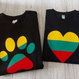 Džemperis: Širdelė arba letenėlė su LT