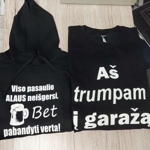 Džemperis: Viso pasaulio alaus neišgersi, bet pabandyti verta