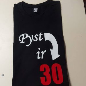 Marškinėliai: Pyst ir 30
