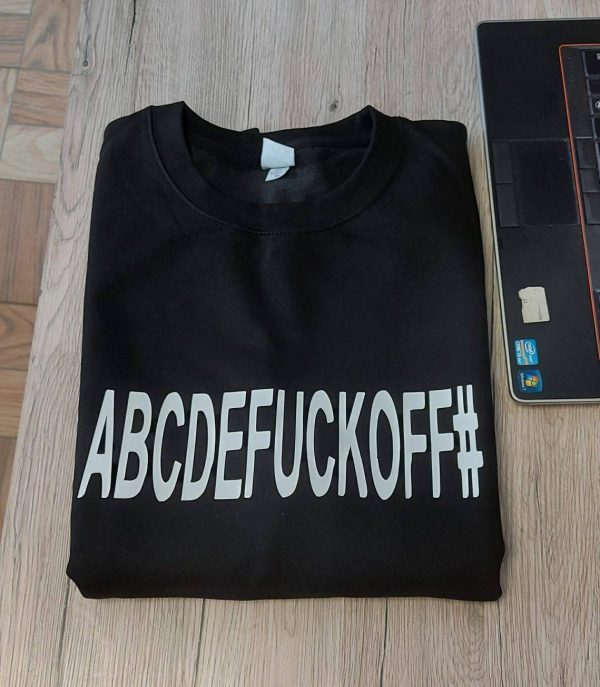 Džemperis: ABCDEFUCKOFF
