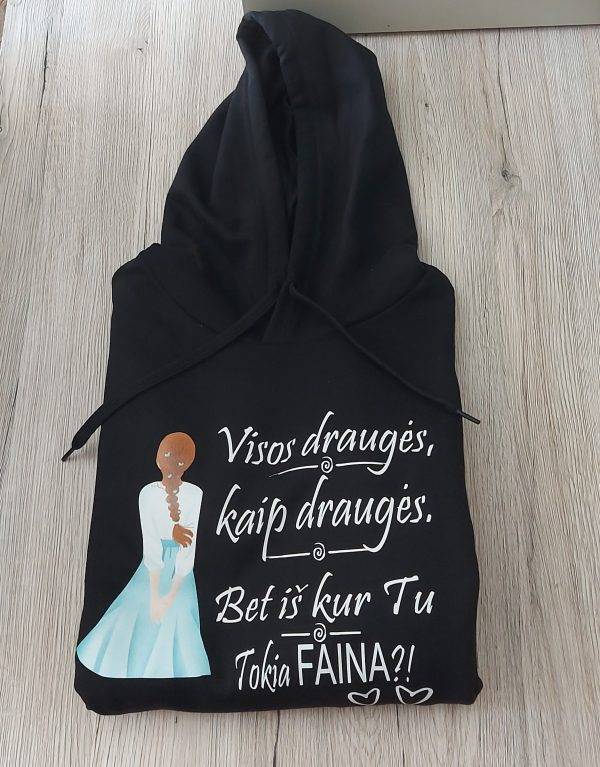 Džemperis: Visos draugės, kaip draugės, bet iš kur tu tokia Faina