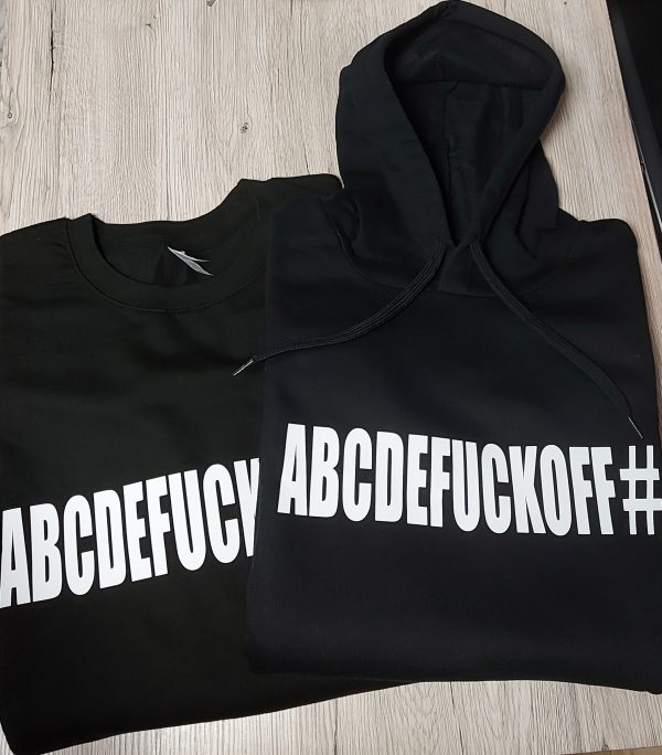 Džemperis: ABCDEFUCKOFF