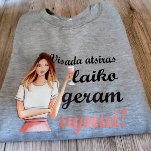 Džemperis: Visada atsiras laiko geram vynui