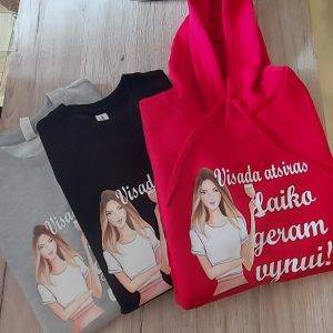 Visada atsiras laiko geram vynui Džemperis