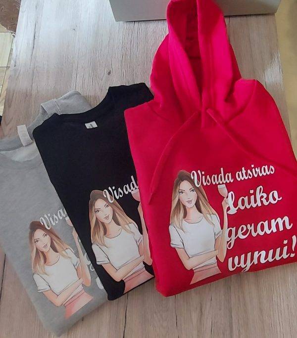 Visada atsiras laiko geram vynui Džemperis