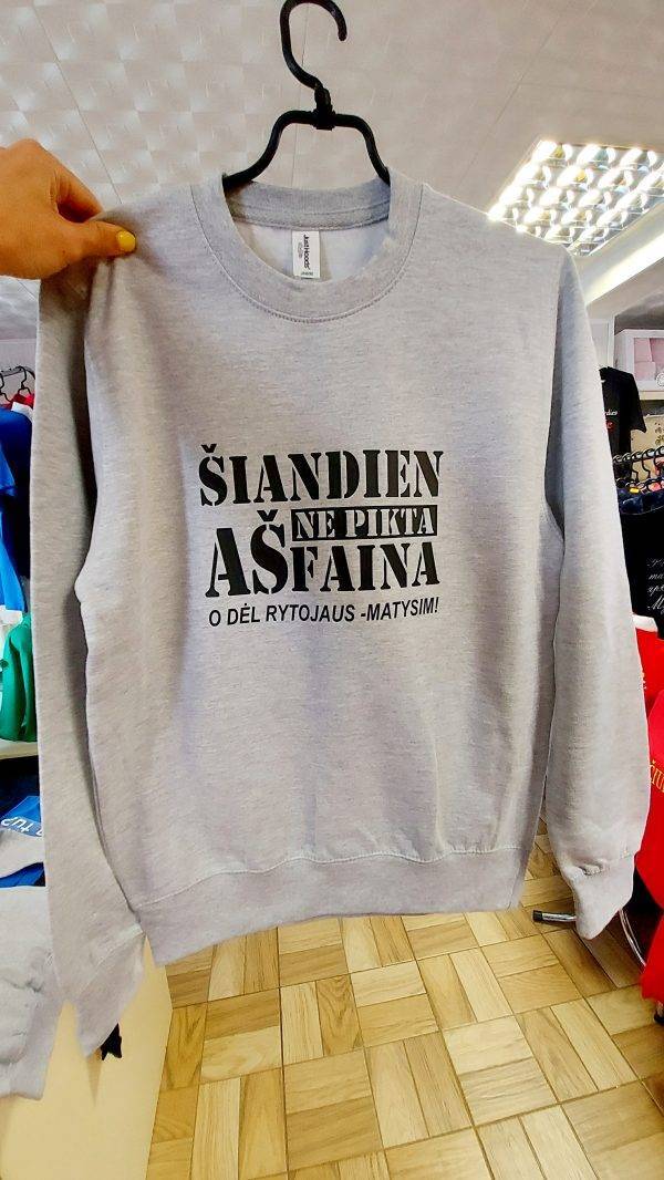 Džemperis: Šiandien aš ne pikta, aš faina