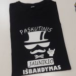 Marškinėliai: Paskutinis jaunikio pasispardymas