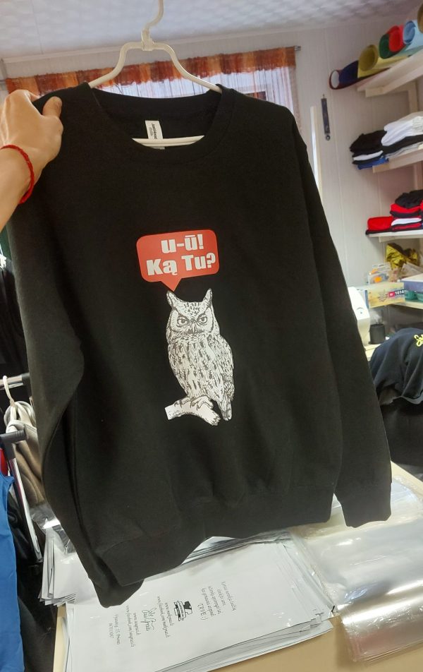 Džemperis: u-ū! ką tu?