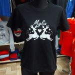 Marškinėliai porai: Myliu