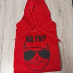 Džemperis: Ką Tu? su katinu