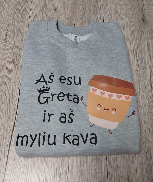 Džemperis: Aš myliu kava su vardu Džemperis: Aš myliu kava su vardu