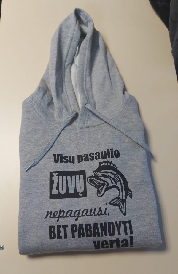 Džemperis: Visų pasaulio žuvų nepagausi, bet pabandyti verta