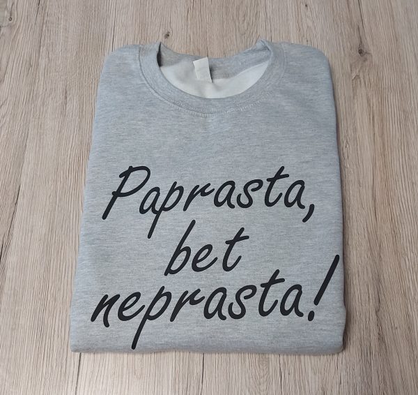 Džemperis: Paprasta bet neprasta 