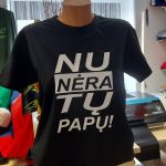 Marškinėliai: Nu nėra tų papų