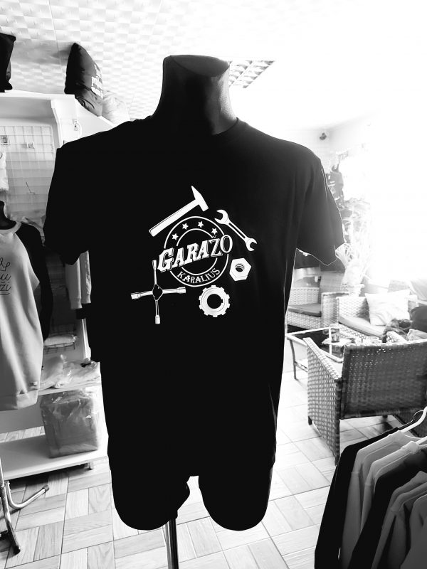 Marškinėliai: Garažo karalius 