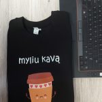 Džemperis: Myliu kavą 