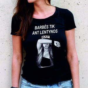 Marškinėliai: Barbės tik ant lentynos 
