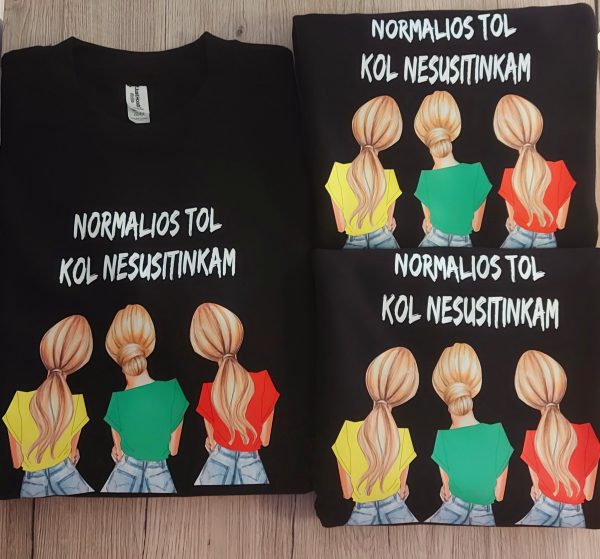Normalios tol kol nesusitinkam trys draugės Džemperis