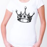 Marškinėliai su karūna