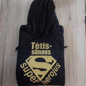 Džemperis: Tėtis- sūnaus super herojus 