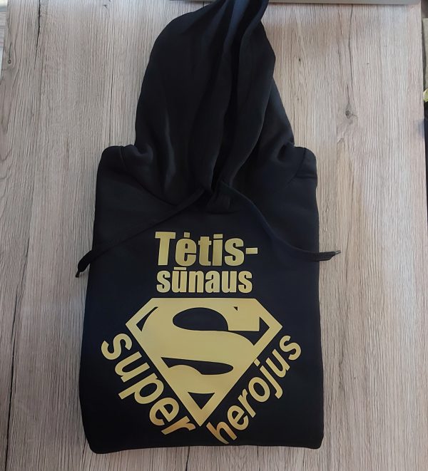 Džemperis: Tėtis- sūnaus super herojus 