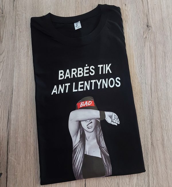 Marškinėliai: Barbės tik ant lentynos 