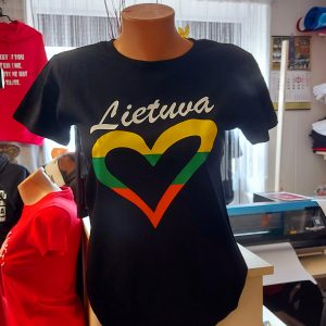 Ištrinti terminą: Marškinėliai: Širdelė - Lietuva Marškinėliai: Širdelė - Lietuva