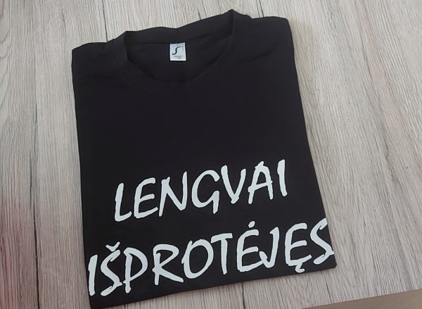 Marškinėliai: Lengvai išprotėjęs Marškinėliai: Lengvai išprotėjęs