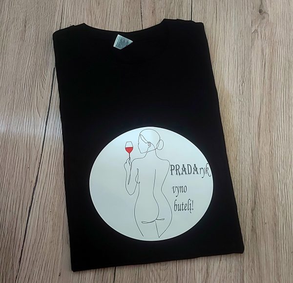 Marškinėliai: Pradaryk vyno butelį