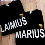 Džemperis su vardu ir Lietuvos simbolika