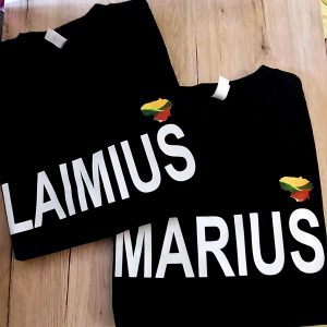 Džemperis su vardu ir Lietuvos simbolika