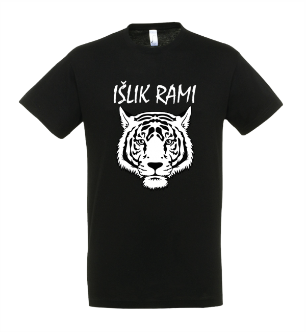 Unisex marškinėliai: Išlik rami su tigru