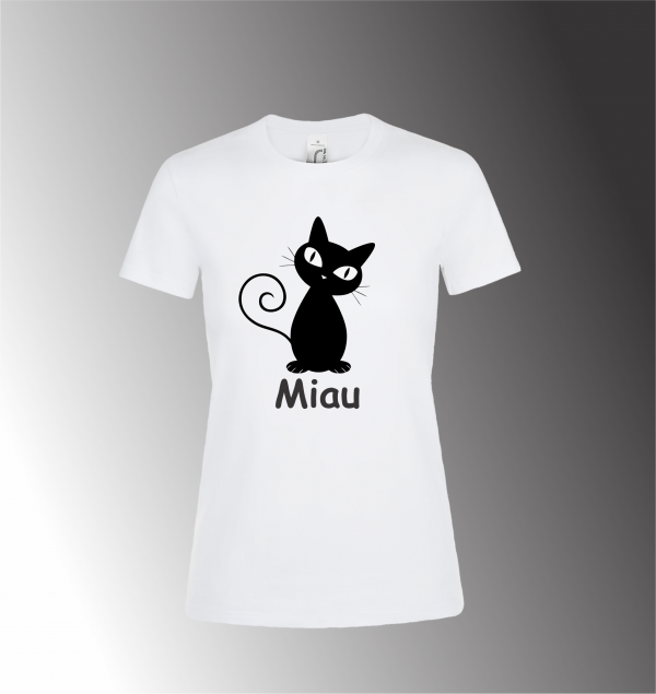 Marškinėliai: Miau su katyte