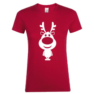 Marškinėliai: Kalėdinis elniukas