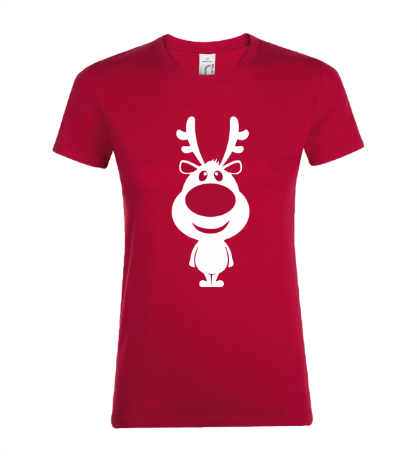 Marškinėliai: Kalėdinis elniukas