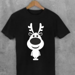 Unisex marškinėliai: Kalėdinis elniukas