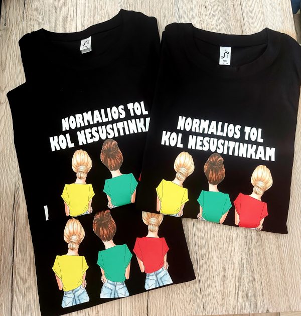 Normalios tol kol nesusitinkam (viena tamsi dvi šviesios) Džemperis