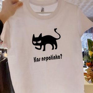 Marškinėliai: Kas nepatinka su katinu 