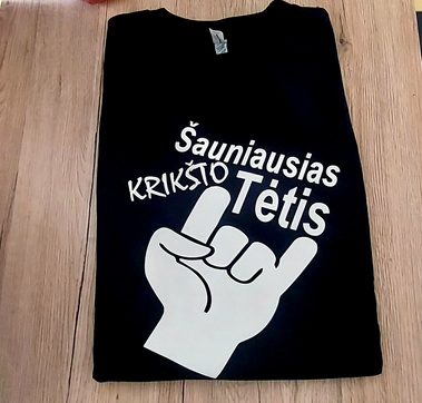 Džemperis: Šauniausias krikšto tėtis 