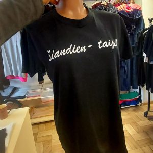 Šiandien taip marškinėliai